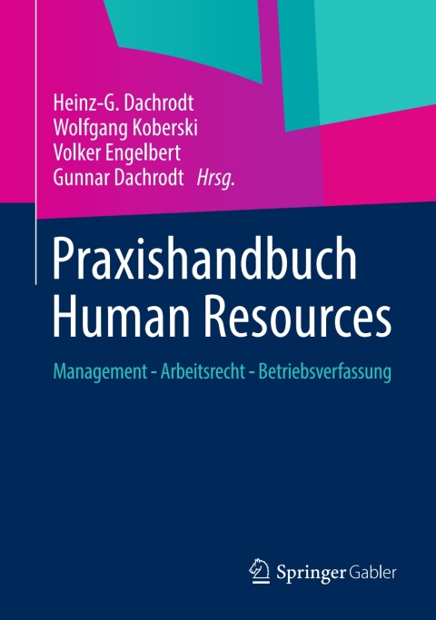 Cover image for book Praxishandbuch Human Resources