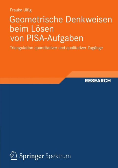 Cover image for book Geometrische Denkweisen beim Lösen von PISA-Aufgaben