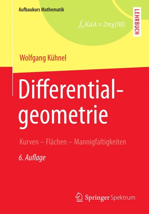 Cover image for book Differentialgeometrie