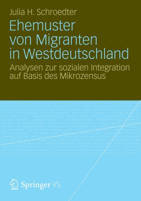 Cover image for book Ehemuster von Migranten in Westdeutschland