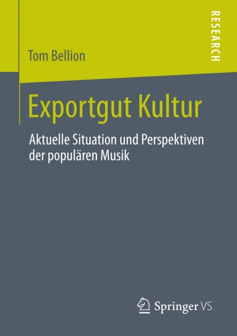 Cover image for book Exportgut Kultur