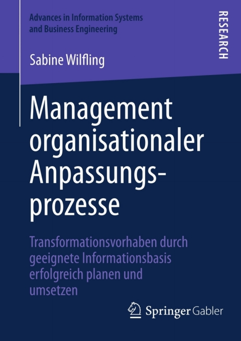 Cover image for book Management organisationaler Anpassungsprozesse