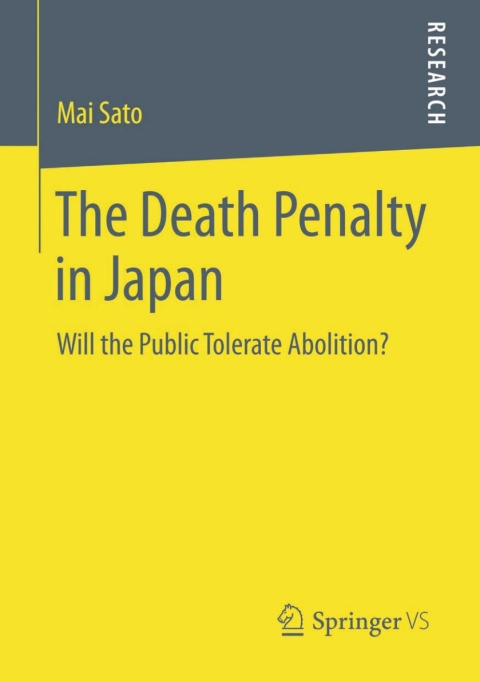 Cover image for book The Death Penalty in Japan