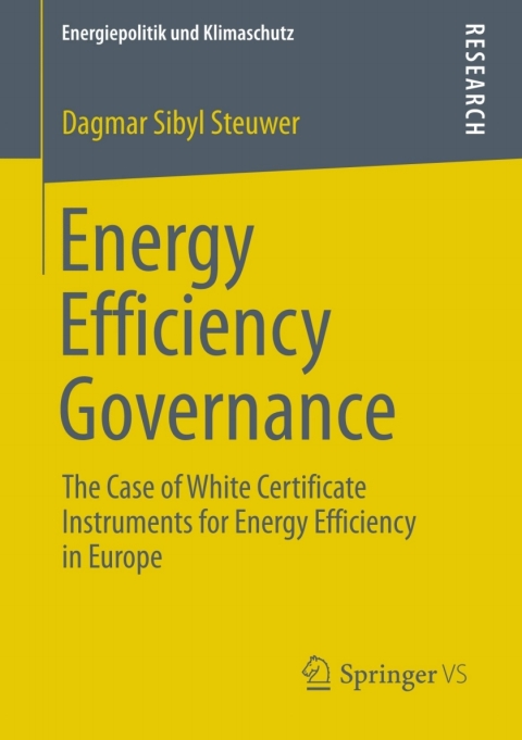 Cover image for book Energy Efficiency Governance