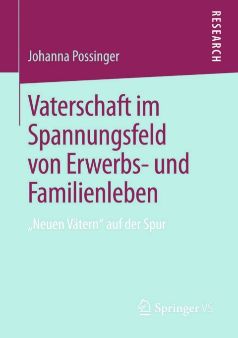 Cover image for book Vaterschaft im Spannungsfeld von Erwerbs- und Familienleben