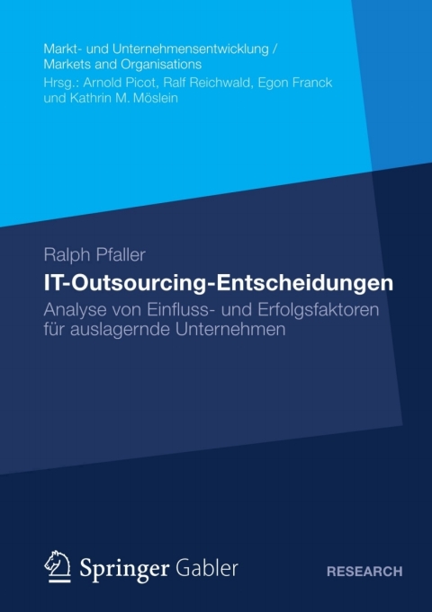 Cover image for book IT-Outsourcing-Entscheidungen
