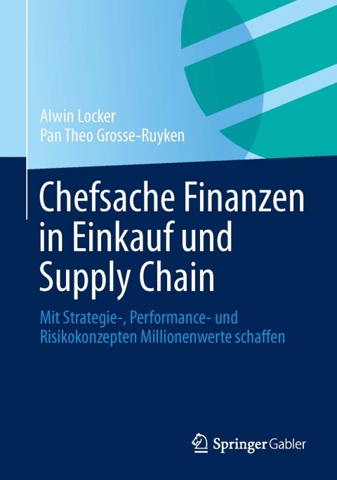 Cover image for book Chefsache Finanzen in Einkauf und Supply Chain