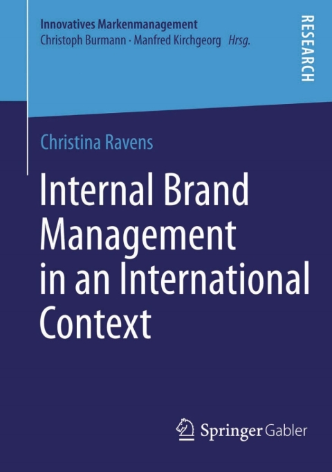 Cover image for book Internal Brand Management in an International Context