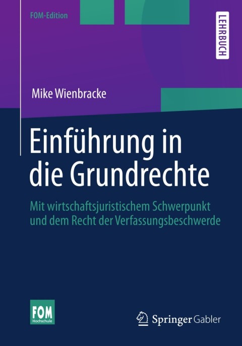 Cover image for book Einführung in die Grundrechte