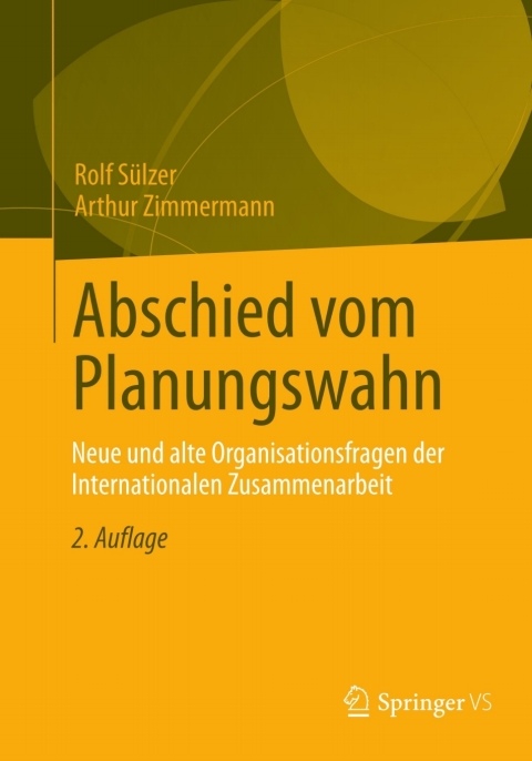 Cover image for book Abschied vom Planungswahn