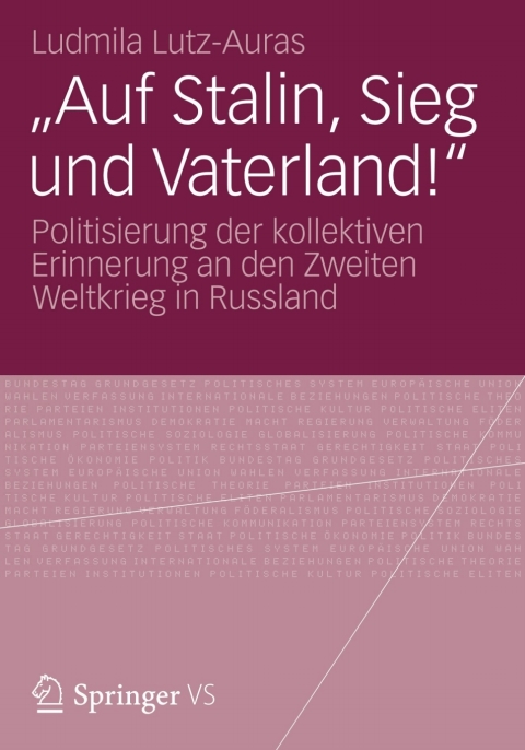 Cover image for book "Auf Stalin, Sieg und Vaterland!"