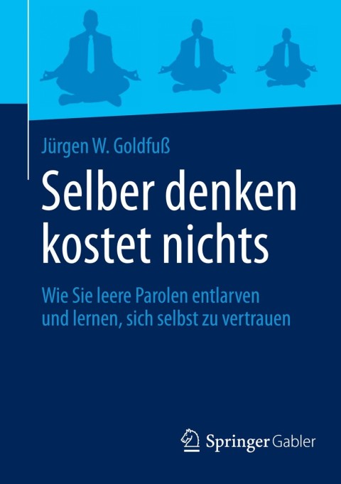 Cover image for book Selber denken kostet nichts