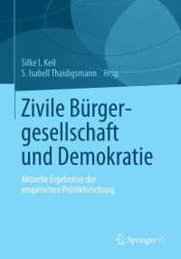 Cover image: Zivile Bürgergesellschaft und Demokratie 9783658008741