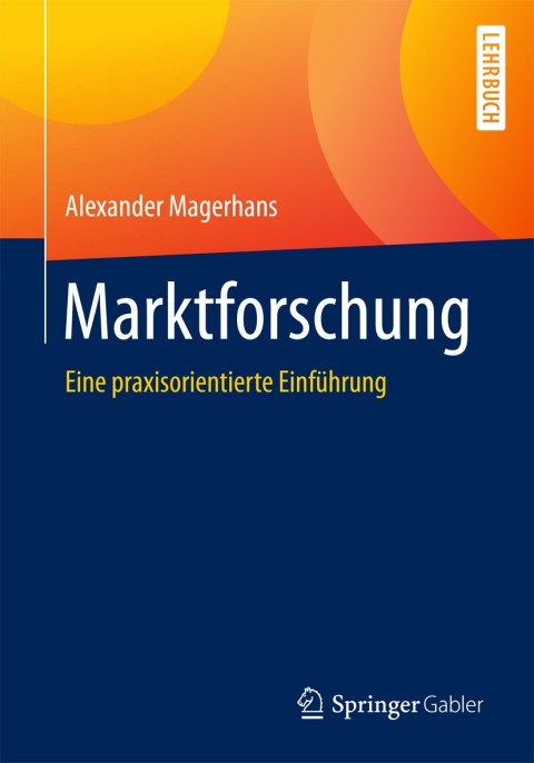 Cover image for book Marktforschung