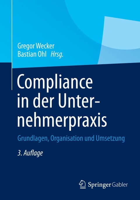 Cover image for book Compliance in der Unternehmerpraxis