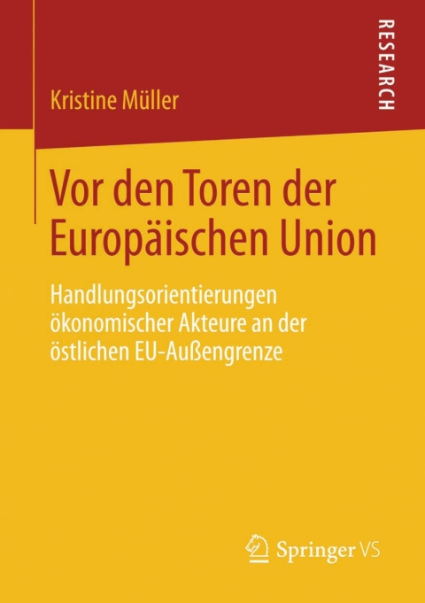 Cover image for book Vor den Toren der Europäischen Union