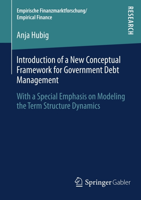 Cover image for book Introduction of a New Conceptual Framework for Government Debt Management