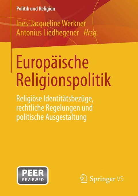 Cover image for book Europäische Religionspolitik