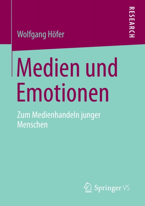 Cover image for book Medien und Emotionen