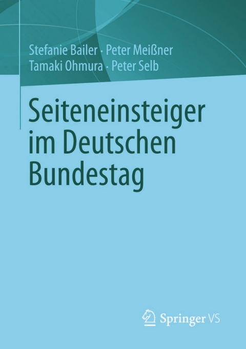 Cover image for book Seiteneinsteiger im Deutschen Bundestag