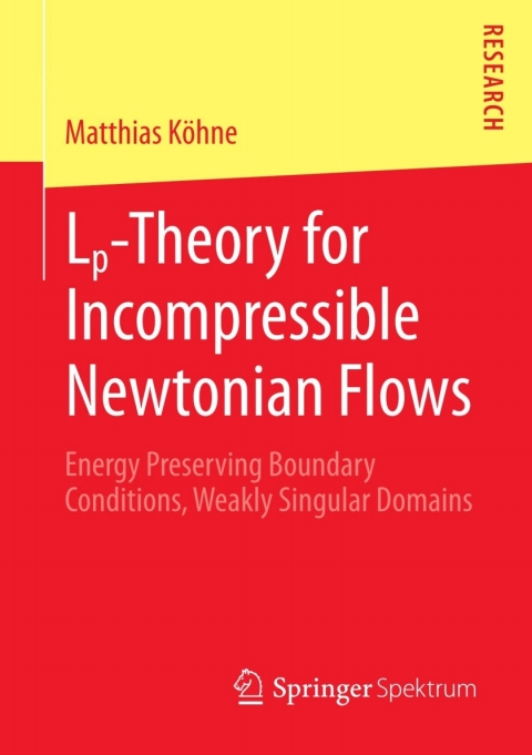 Cover image for book Lp-Theory for Incompressible Newtonian Flows