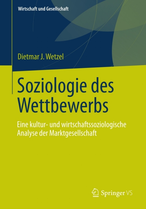 Cover image for book Soziologie des Wettbewerbs