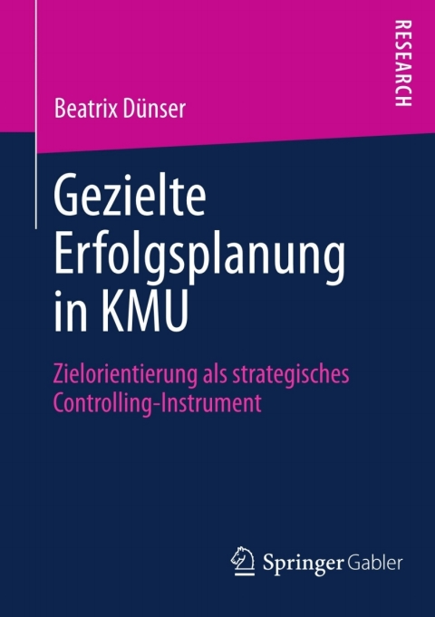 Cover image for book Gezielte Erfolgsplanung in KMU
