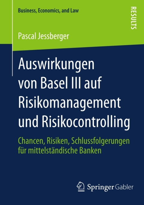 Cover image for book Auswirkungen von Basel III auf Risikomanagement und Risikocontrolling