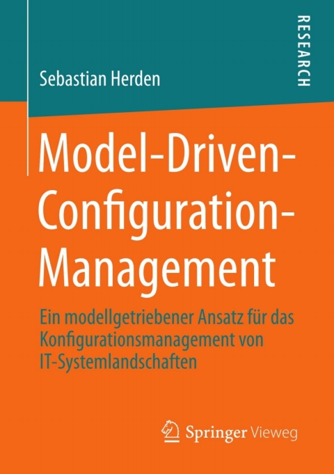 Cover image for book Model-Driven-Configuration-Management