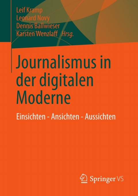 Cover image for book Journalismus in der digitalen Moderne