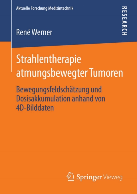 Cover image for book Strahlentherapie atmungsbewegter Tumoren