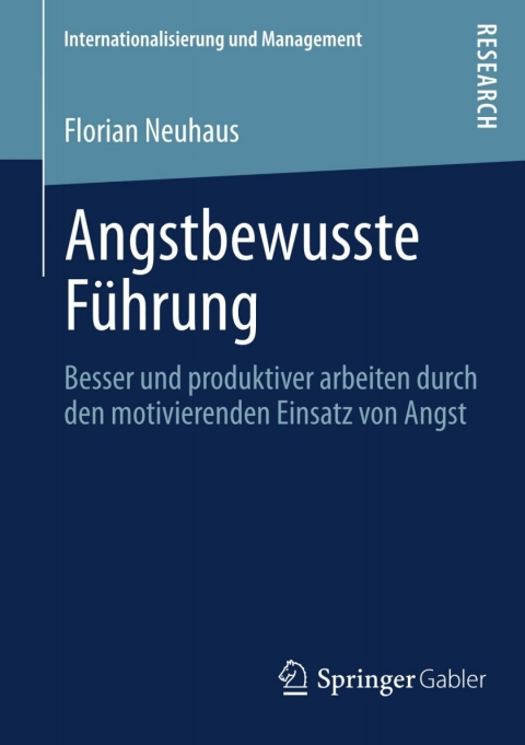 Cover image for book Angstbewusste Führung