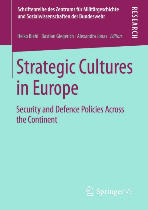 Cover image for book Strategic Cultures in Europe