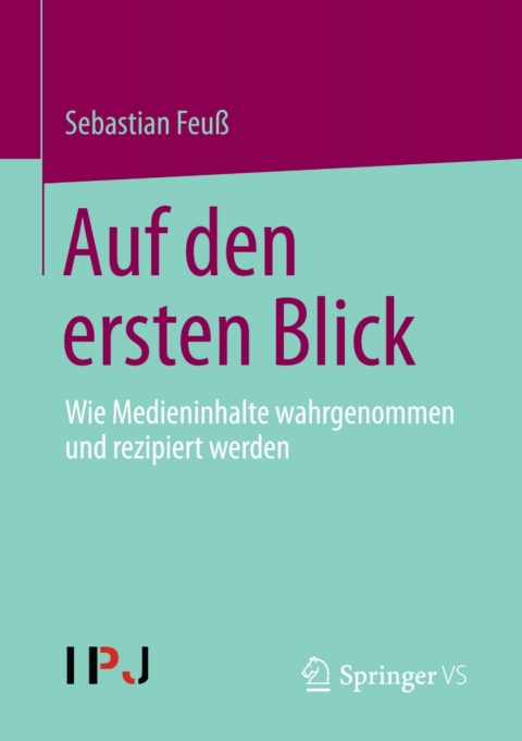 Cover image for book Auf den ersten Blick