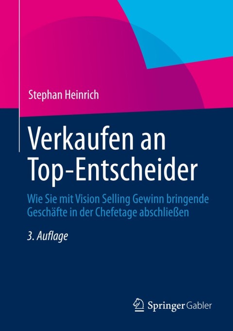 Cover image for book Verkaufen an Top-Entscheider