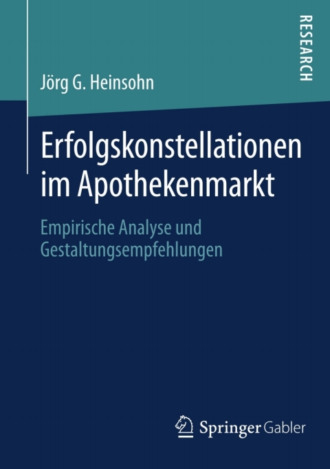 Cover image for book Erfolgskonstellationen im Apothekenmarkt