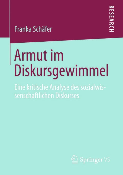 Cover image for book Armut im Diskursgewimmel