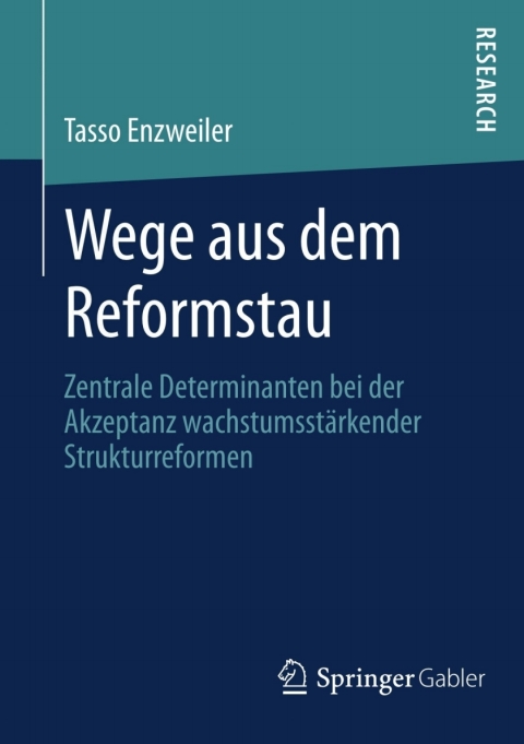 Cover image for book Wege aus dem Reformstau