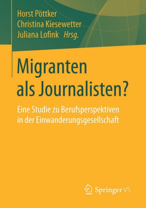 Cover image for book Migranten als Journalisten?