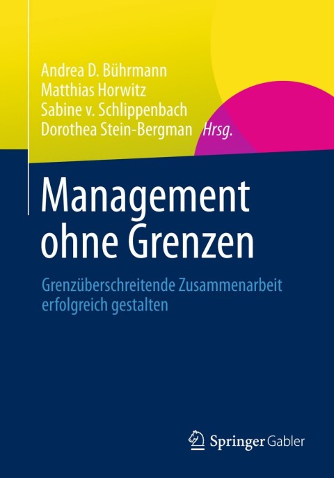 Cover image for book Management ohne Grenzen