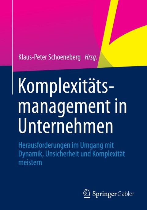 Cover image for book Komplexitätsmanagement in Unternehmen