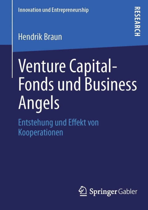 Cover image for book Venture Capital-Fonds und Business Angels