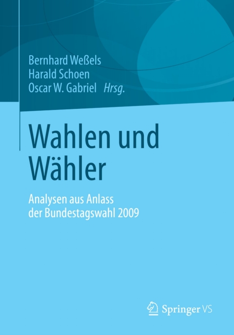 Cover image for book Wahlen und Wähler
