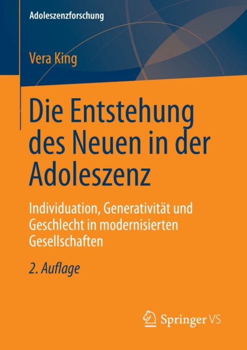 Cover image for book Die Entstehung des Neuen in der Adoleszenz