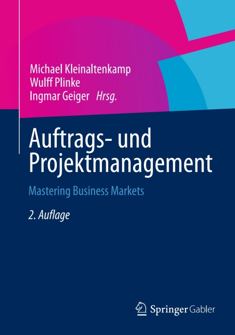 Cover image for book Auftrags- und Projektmanagement
