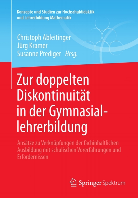 Cover image for book Zur doppelten Diskontinuität in der Gymnasiallehrerbildung