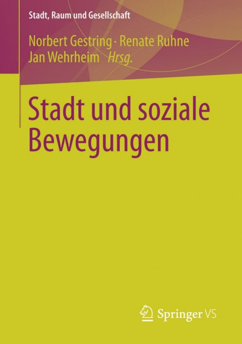 Cover image for book Stadt und soziale Bewegungen