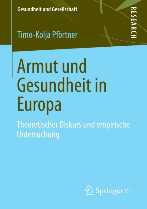 Cover image for book Armut und Gesundheit in Europa