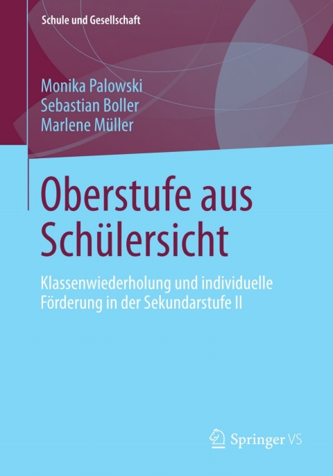 Cover image for book Oberstufe aus Schülersicht