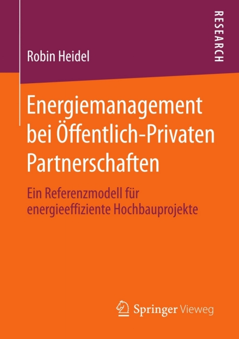Cover image for book Energiemanagement bei Öffentlich-Privaten Partnerschaften